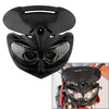 Motorcycle - Black Plastic Universal Street Fighter Headlight Fairing Indicators