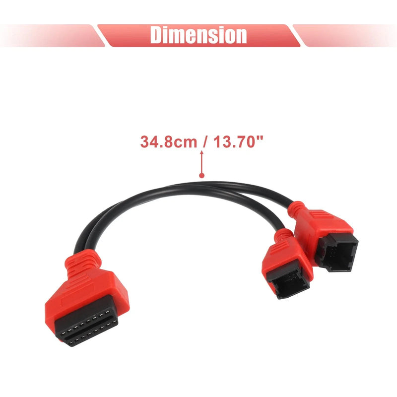 Chrysler Dodge 2x OBD Cable Adaptor Diagnostic Cable Connector