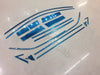 Toyota C-HR Full Set Window Frame Pillar Post Cover Trim (2016-2020)