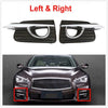 Infiniti Q50 Fog Light Covers Black (2014-2017)
