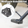 Suzuki GSXS 750 (2017-2022) Black Gray Motorcycle Kickstand Plate Pad