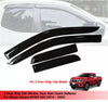2Dr Cab Nissan Navara Window Visors (2014-2024)