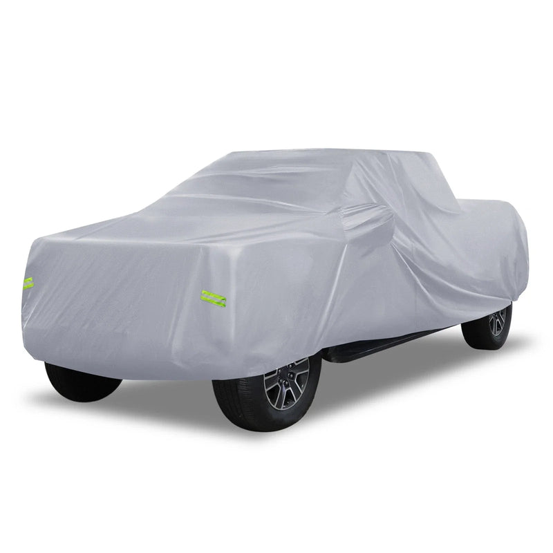 Ford F150 Crew Cab Waterproof Car Cover with Driver Door Zipper (2015-2023)