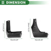 Honda City GM6 Mud Flaps Splash Guards (2015-2019)