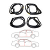 Toyota Corona Carina II GL XL 1987-1992 Door Weatherstrip Set