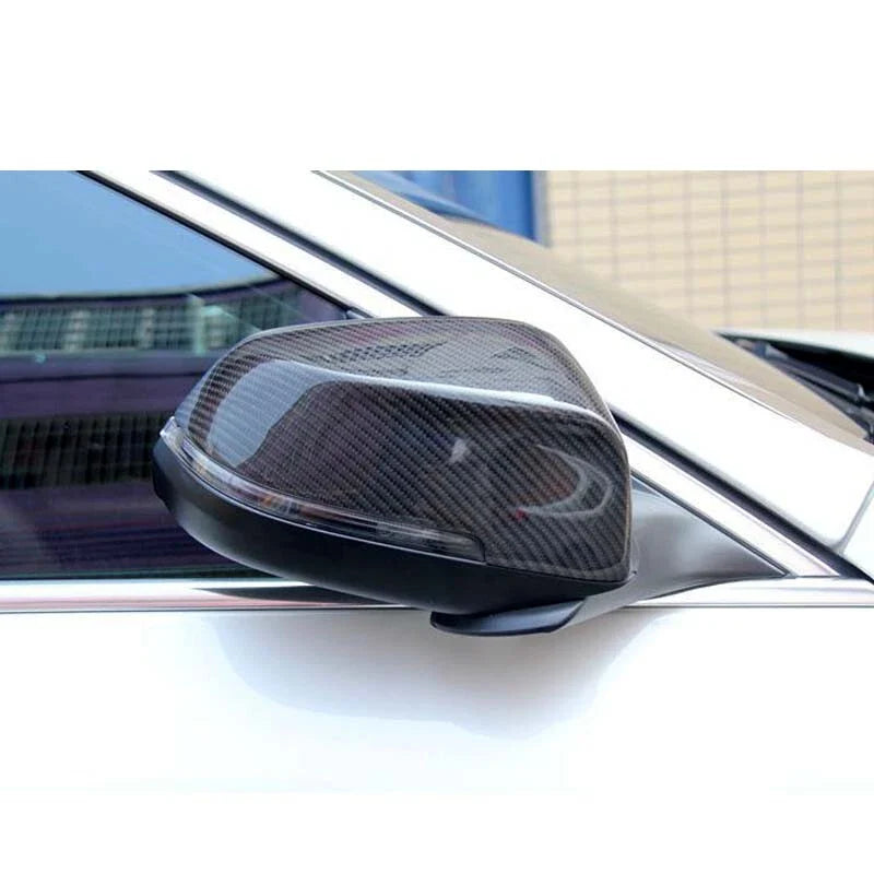 BMW 5 Series F10 F07 LCI 14-17 Dry Carbon Fiber Add-on Side Mirror Cover