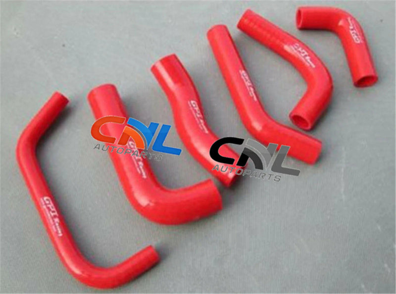 HONDA XR650 XR650R RED Silicone Radiator Hose (2000-2009)