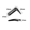BMW F80 M3 F82 F83 M4 Carbon Black Bumper Splitter Lip Spoiler Kit (2020)