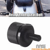 Harley Touring, Fat Bob, Sportster Black 1/4-20 Seat Mounting Bolt