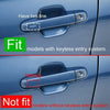 Subaru Forester Carbon Fiber Exterior Door Handle Cover Trim (2019-2022)