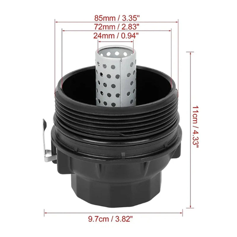 Toyota FJ Cruiser, Lexus LS460, GS460 Oil Filter Cap w/ Seal (2007-2014)