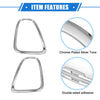 Mini Cooper R58 Coupe (2011-2015) Silver Tone Pair Taillight Trim Rings