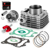 69mm Cylinder Piston & Gasket Kit Kawasaki Bayou 250 KLF250A (2003–2011)