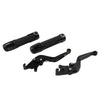 Honda CBR125R CBR150R Black Extendable Brake Clutch Levers (2004-2023)