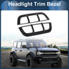 Ford Bronco  - 2 x Front Left & Right Headlight Trim Bezels