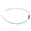 Harley Dyna FXDWG, Softail Fatboy, Road Glide Stainless Clutch Cable (2000-2017)