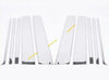 Benz GLS-Class 10PCS Chrome Steel Window Center Pillar Cover Trim (2020–2025)