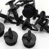 GMC Chevrolet Cadillac Buick 20 x Black Nylon Push Retainer Clips