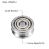 U Groove Bearing 10x32x14mm Double Shielded Ball Bearing