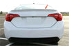 Toyota Corolla Sedan Super White Trunk Spoiler Wing (2014-2018)