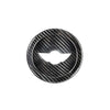 Dry Carbon Fiber Steering Wheel Center Logo Cover Fits Mini Cooper R55 R56 R60