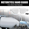 Yamaha Pair White Handlebar Brush Bar Hand Guard Handguard
