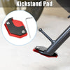 Honda with Wrench Black Red Set Aluminum Alloy Motorcycle Kickstand Pad