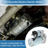 Hyundai Elantra, Kia Forte Starter Motor (2014-2021)