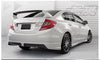 Honda Civic 4DR Sedan Factory Style Spoiler Wing ABS (2012-2015)