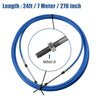 Yamaha Blue 2pcs / 24ft Marine Shift Remote Control Box Cable