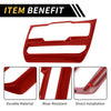 Jeep Wrangler JL JLU (2018-2024) Red Dashboard Center Control Panel Cover
