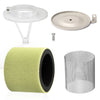 Kawasaki Bayou 300 KLF300B / C 1989-2004 4x4 Air Filter Guide Kit