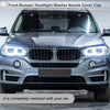 BMW X5 Unpainted Front Left Side Bumper Headlight Washer Nozzle Cover Cap