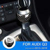 Audi Q3 2013-2018 Real Carbon Fiber Gear Shift Knob Head Caps Cover Trim