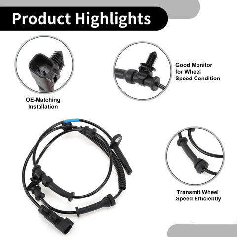 Dodge Durango 2016-2022 Front Left or Right Side ABS Sensor