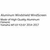 Yamaha MT07 FZ07 Aluminum Windshield (2013-2017)