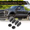 Ford F-150 Carbon Fiber Pattern Seat Adjustment Knob Cover (2015-2024)