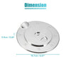 Dodge Ram 1500 Chrome Plated Fuel Tank Filler Cap Cover Decoration