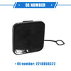Mercedes-Benz S Class (2010-2013) Black Front Bumper Tow Hook Cover