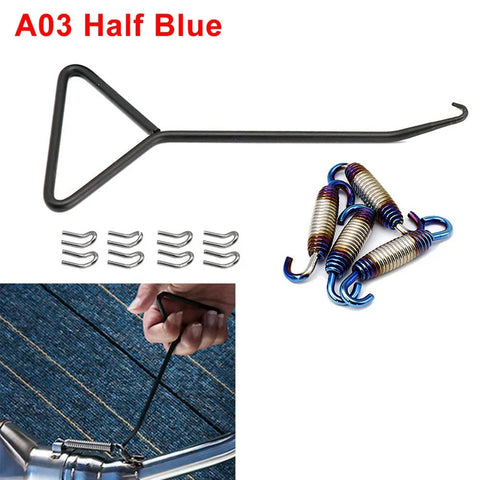 Motorcycle (A03) 79 Characters Max Exhaust Pipe Muffler Mounting Springs