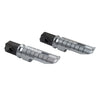 Aprilia APR 150 GPR 125 150 250 RS125 Tuono 125 Gray Front Footrest Pegs