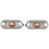 Ford Mondeo Clear Front Fender Side Marker Indicator Lights (2002–2005)