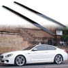 BMW M6 / M Sport F12 F13 Gloss Black Side Skirt Extensions (2012-2019)