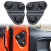 Jeep Wrangler JL JLU JT 2 x Door Screw Protector Covers (2018-2021)
