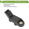 PEUGEOT 307 2.0 16V MAP Sensor (2001-2008)