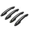 MINI Cooper F55 F60 Black Carbon Fiber Door Handle Covers (2014-2020)