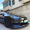 Tesla Model S (2021-2024) Black Bumper Splitter Lip