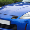 Nissan 350Z 2006-09 Forging Carbon Fiber Front Bumper Air Vent Cover Trim