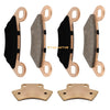 Polaris Trail Blazer 250 350L Brake Pads 2x Sintered Front/Rear