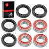 HONDA Rancher 350 TRX350 Front Wheel Bearing Shaft Seals Kit (2000–2006)